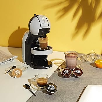 Krups Nescafé Dolce Gusto Mini Me KP123BK - Máquina de café espresso y otras bebidas, automática, gris/negro1