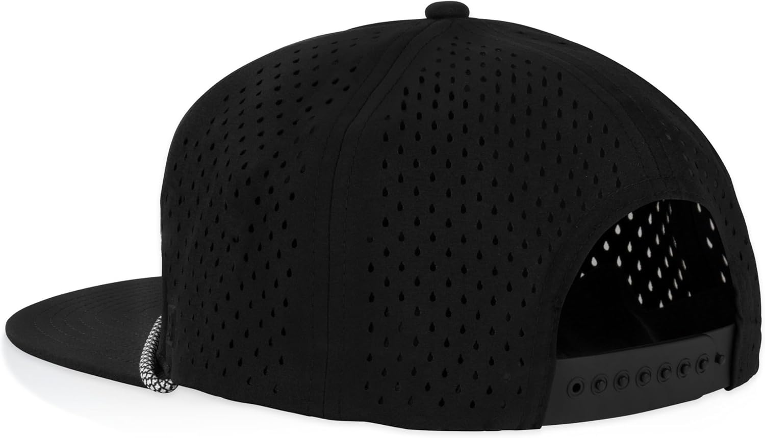 Billest Riverside Snapback Hat – Adjustable Flat Bill Cap for Men & Women | Lightweight Breathable Blank Hat - Image 3