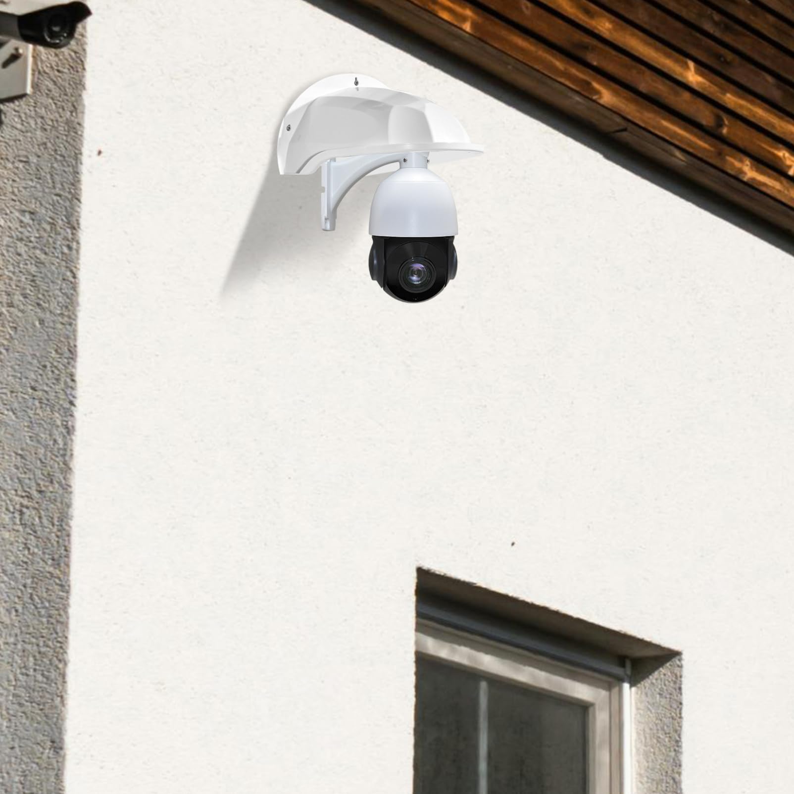 UKCOCO Copertura per Fotocamera da Esterno in Abs Resistente alle Intemperie 4 Pezzi Protezione Contro Danni per Casa e Ufficio