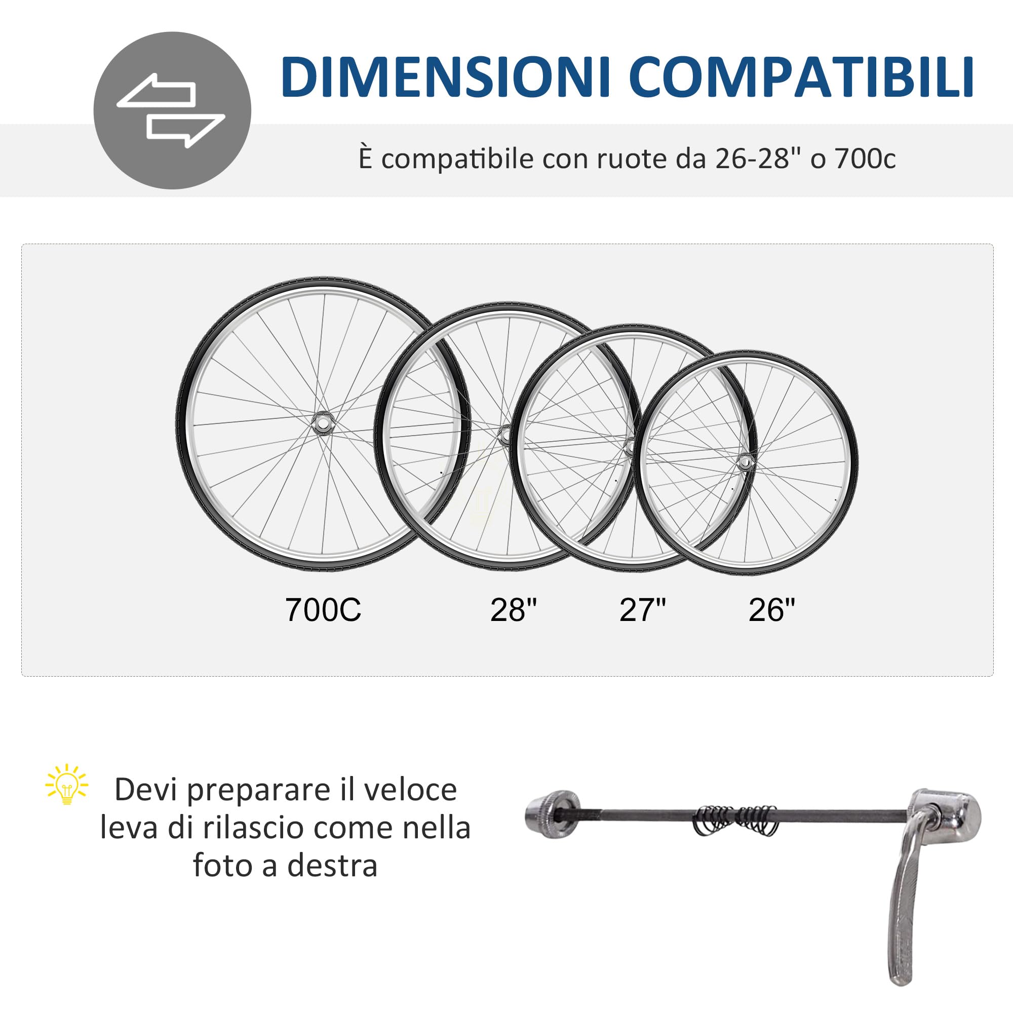 HOMCOM Rollentrainer Fahrrad Rennrad Heimtrainer Trainer faltbar Magnetbremse 54,5 x 47,2 x 39,1 cm