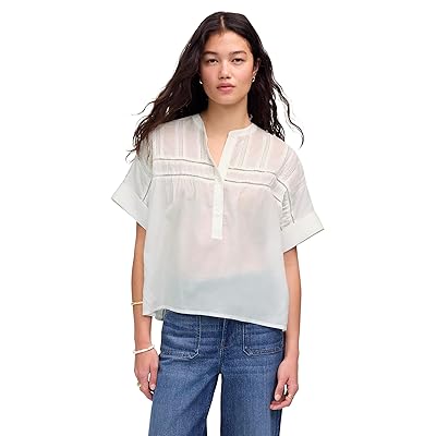 Madewell Samoa Top Cotton Sushi Voile Women