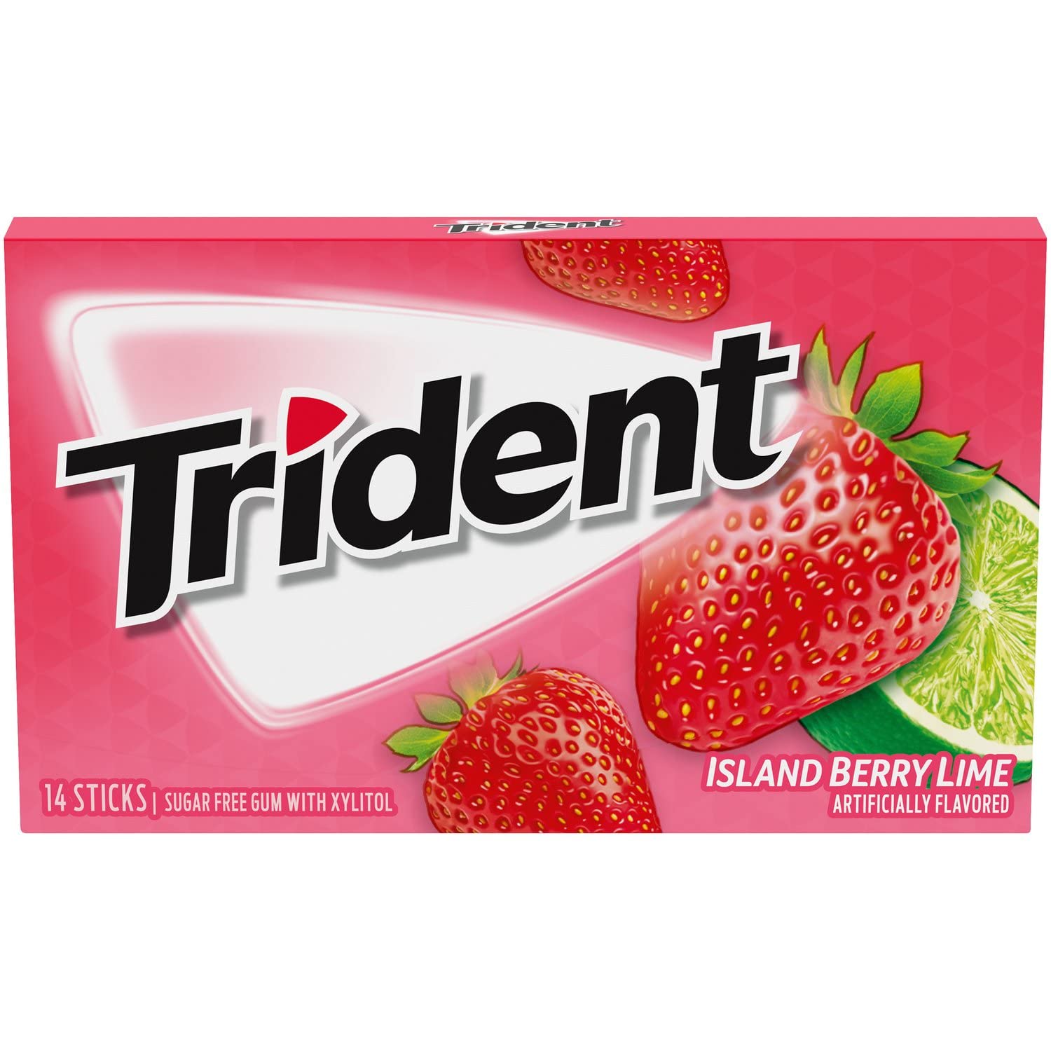 Trident Refreshingly Long Lasting Island Berry Lime Sugar Free Gum 14-Sticks Pack (B0BSSV6MN1) Amazon Price History, Amazon Price Tracker