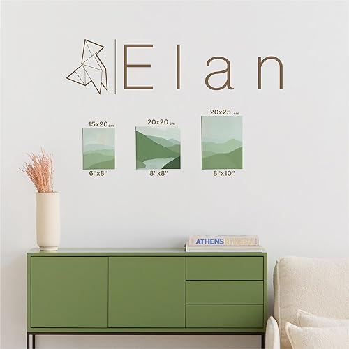 Miniatura 10 de Elan Paneles de lona de algodón de 12 x 16 pulgadas, paquete de 8 tableros de lienzo para pintar, lienzos para pintar, tableros de arte a granel,