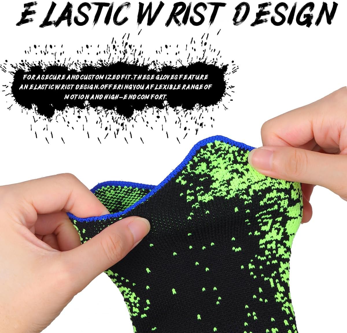 Soccer Goalkeeper Goalie Gloves Kids Youth and Adult Provide Extreme Strong Control and Grip, Breathable and Comfortable Soccer Gloves,High Performance Goalkeeper Glove Equipment