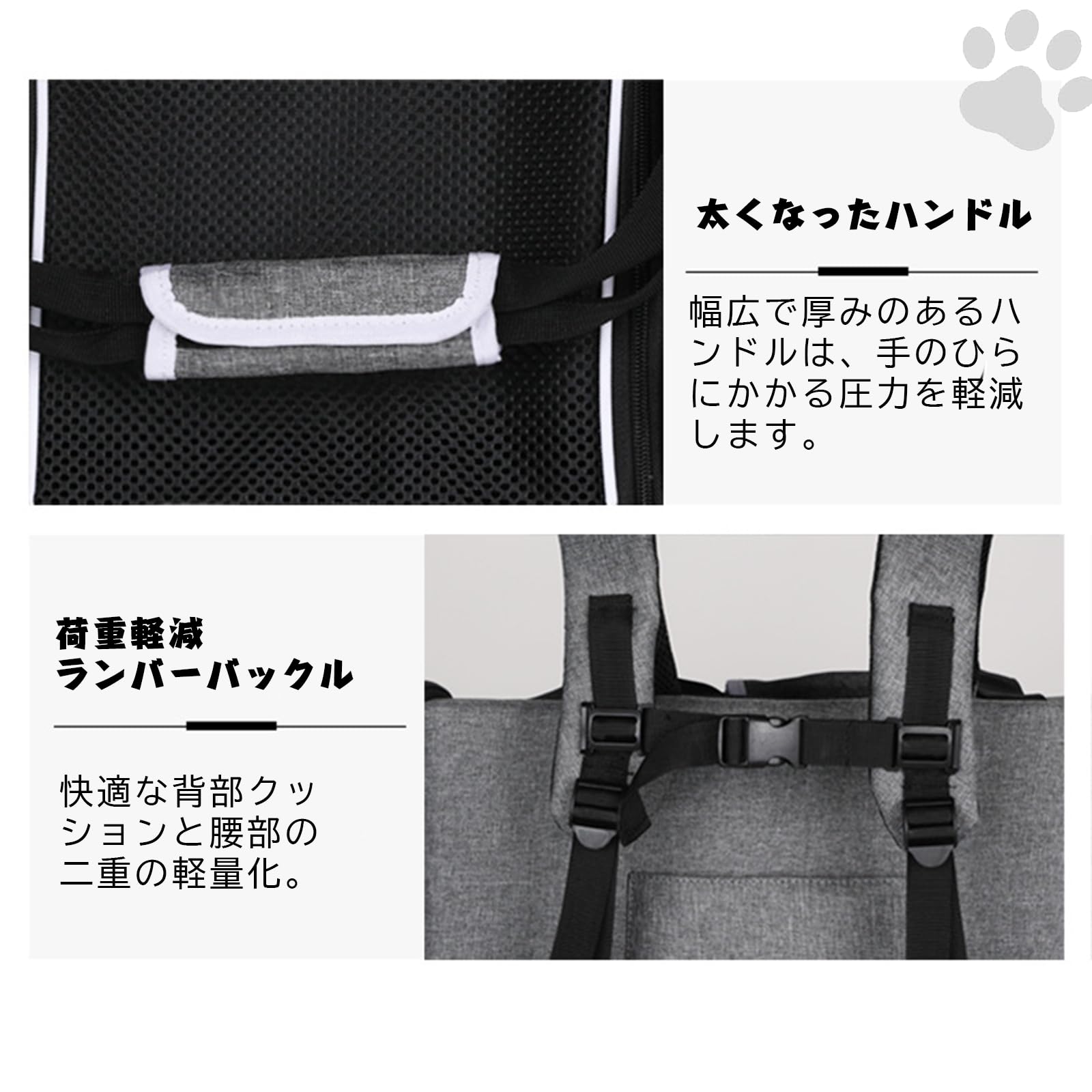 Amazon.co.jp: HASEVI ペットキャリー リュック【第二世代 中・大型猫