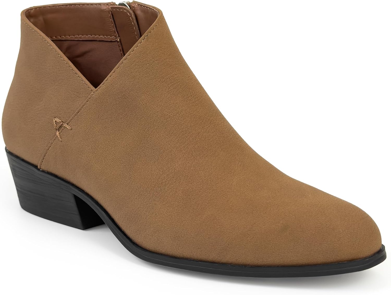 Aerosoles Women's CAYU Ankle Boot, Tan, 11 Wide - Image 2