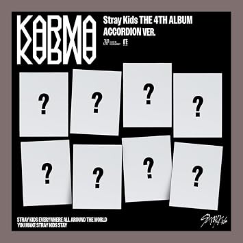 Stray Kids KARMA 4th Full Album ACCORDION - HYUNJIN Ver.