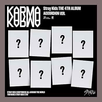 Amazon.com: Stray Kids KARMA 4th Full Album (ACCORDION - HYUNJIN