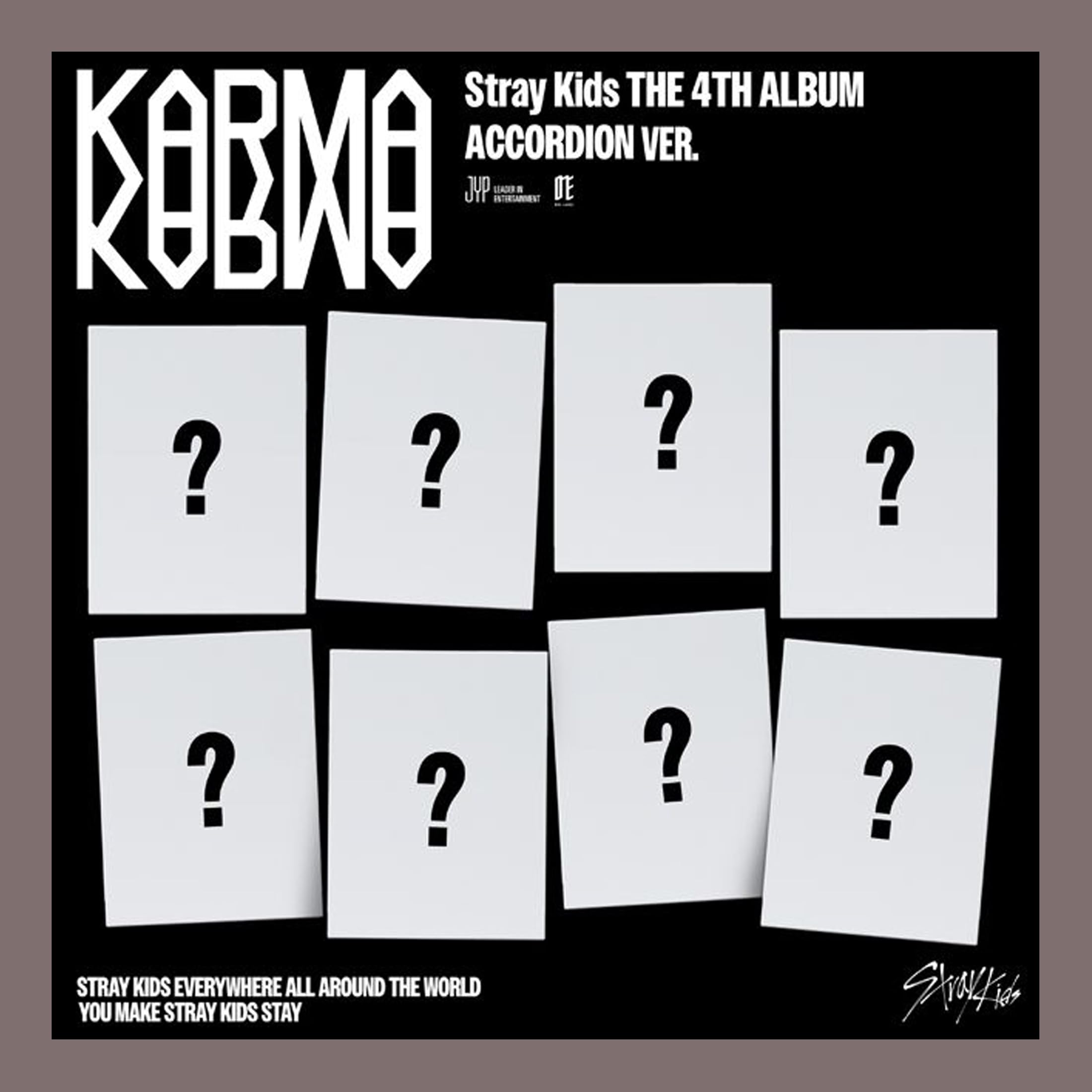 Stray Kids KARMA ACCORDION VER. ヒョンジン✖️10 KARMA (ACCORDION VER.) - Stray Kids 스트레이 키즈 Official Store