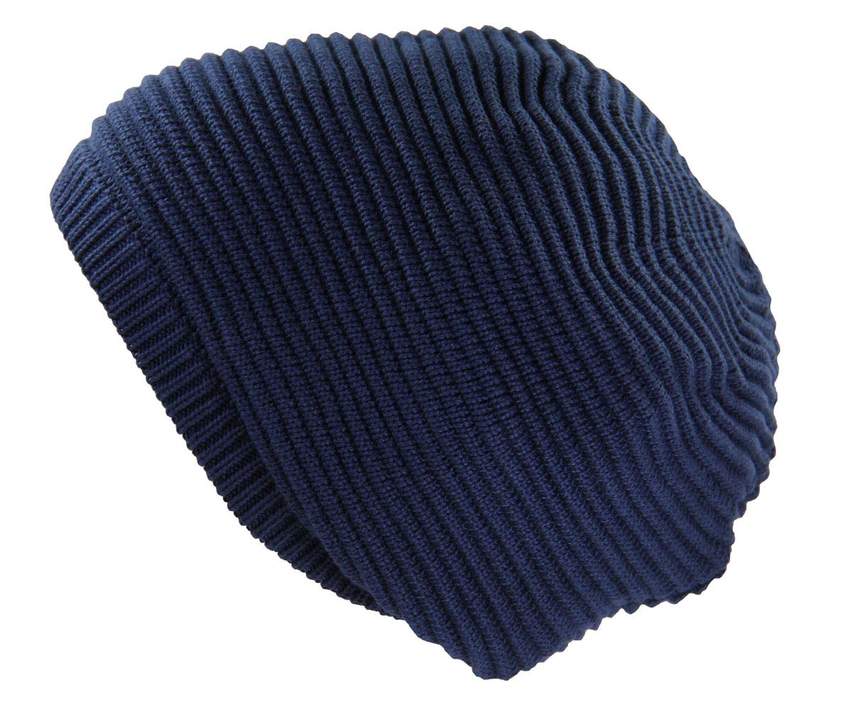 Cotton Knitted Slouchy Beanie XL 