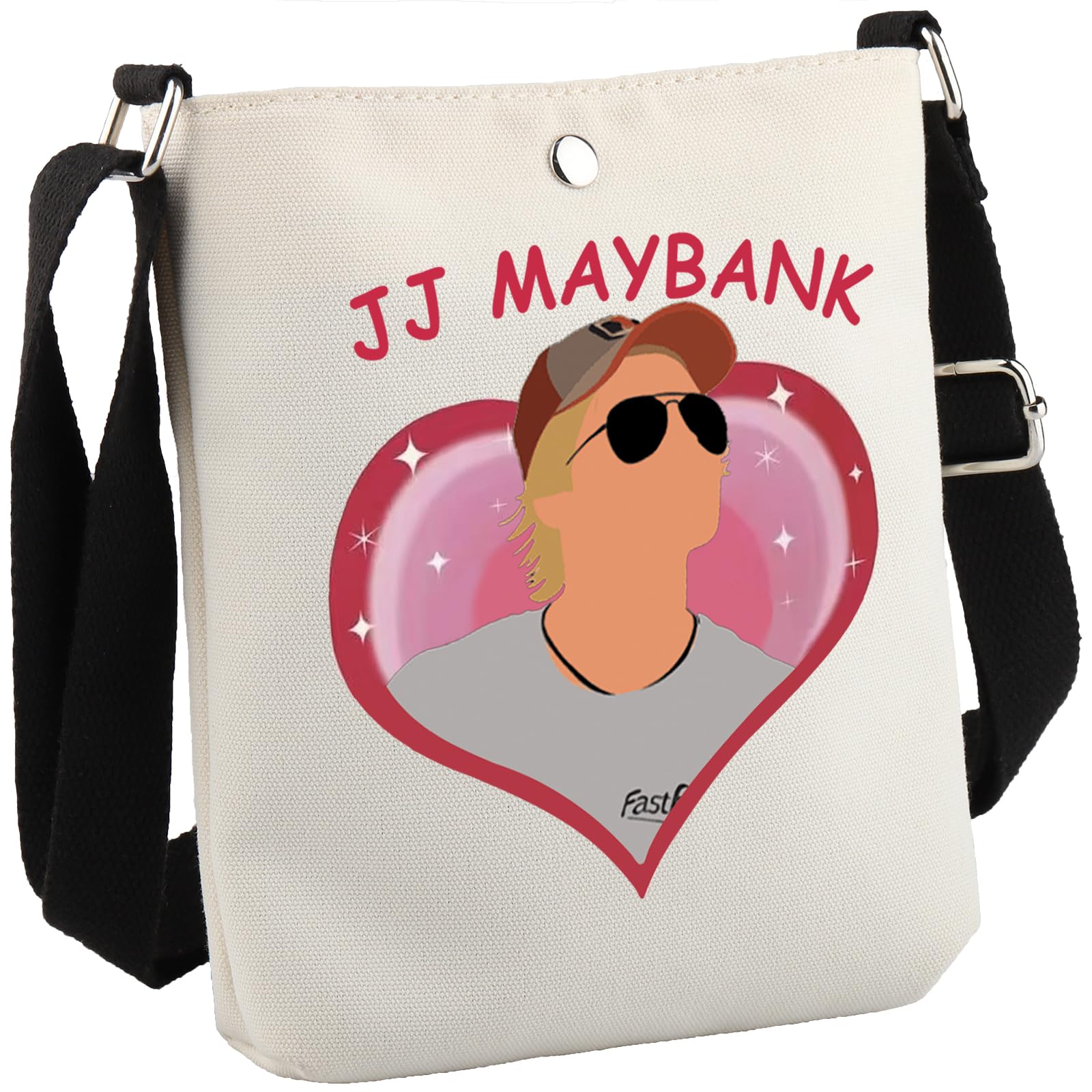 OBX Gift Zipper Pouch TV Show Member Present Pogue Fans Adventure Gift JJ Maybank Merchandise Makeup Bag (JJ CB EU)