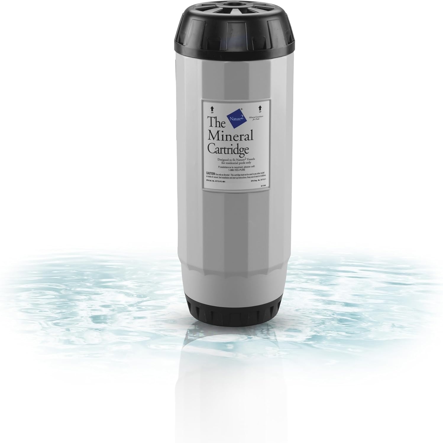 Nature2 G45 Mineral Cartridge for Inground Pools up to 45,000 Gallons | Mineral Cartridge for Professional G & Pro G Plus Pool Sanitization Vessels | Authentic Replacement Pool Filter Cartridge