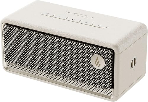 Edifier Altavoz Bluetooth ES60, portátil con emparejamiento estéreo, IP66 a prueba de polvo e impermeable 9H tiempo de reproducción BT5.4 34W RMS