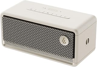 Edifier ES60 Portable Bluetooth Speaker, 34W RMS, Wireless Speaker with 360° Audio, Ambient Lights, 9 Hours Playtime, Bluetooth 5.4 Stereo Pairing, IP66 Dustproof and Waterproof (Ivory)