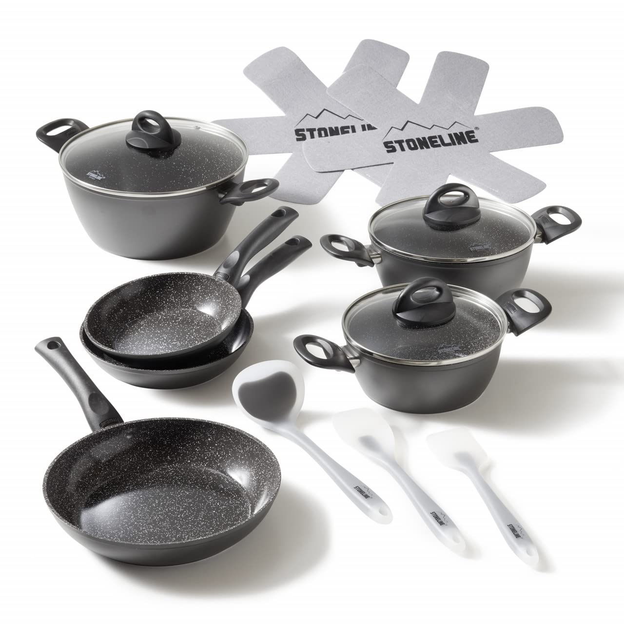 Stoneline CERAMIC pentole-Set, 14-pezzi Single