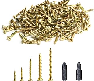 150 Pcs M3 Screws for Wood Screws Assortment,...,