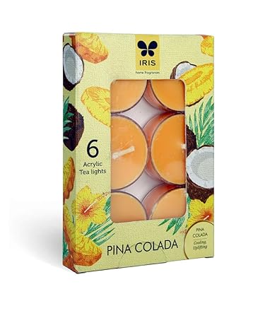 IRIS Aroma Candles (Yellow)