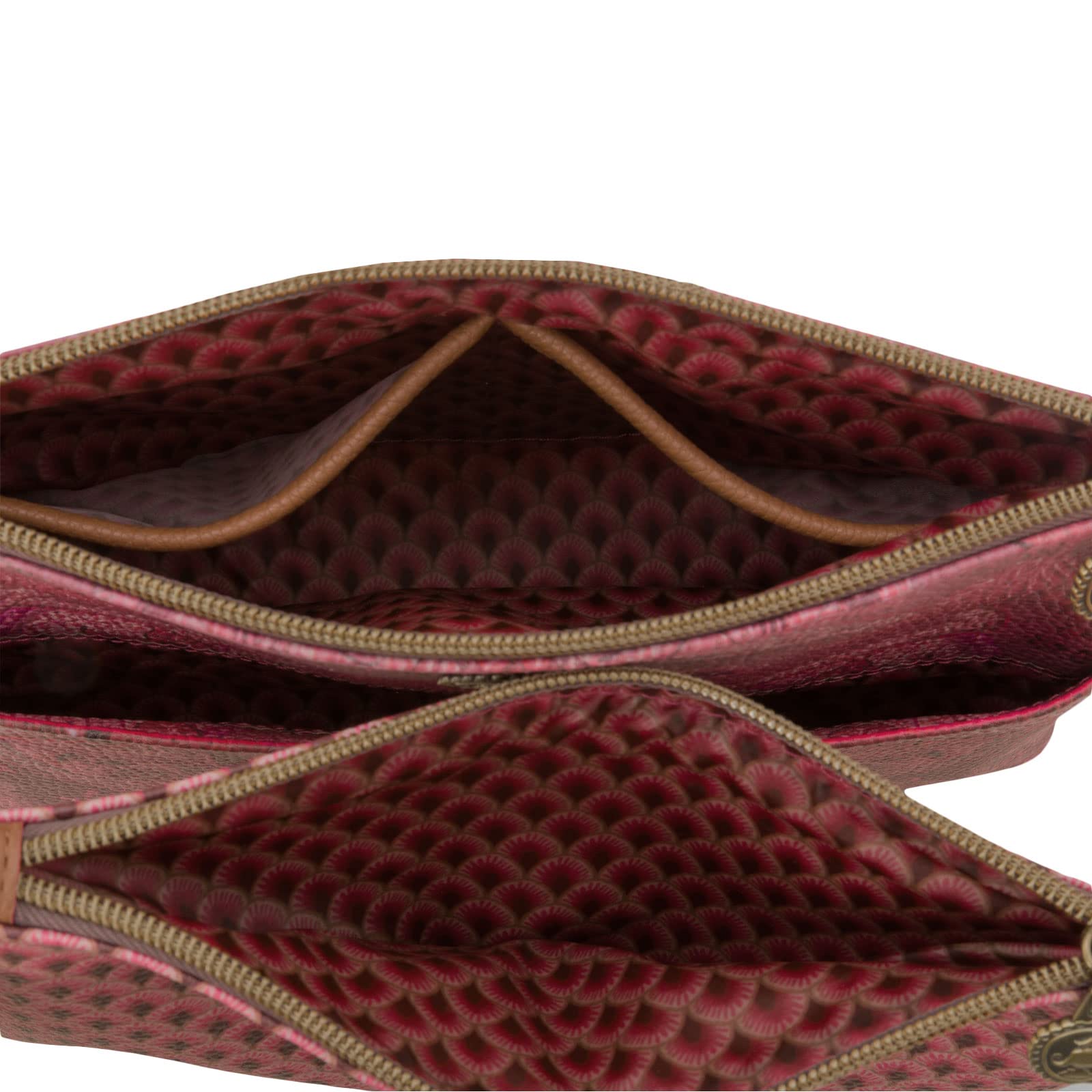 PIP STUDIO Damen Kosmetiktasche Kulturbeutel 2 in 1 Cosmetic Bag Kyoto Festival