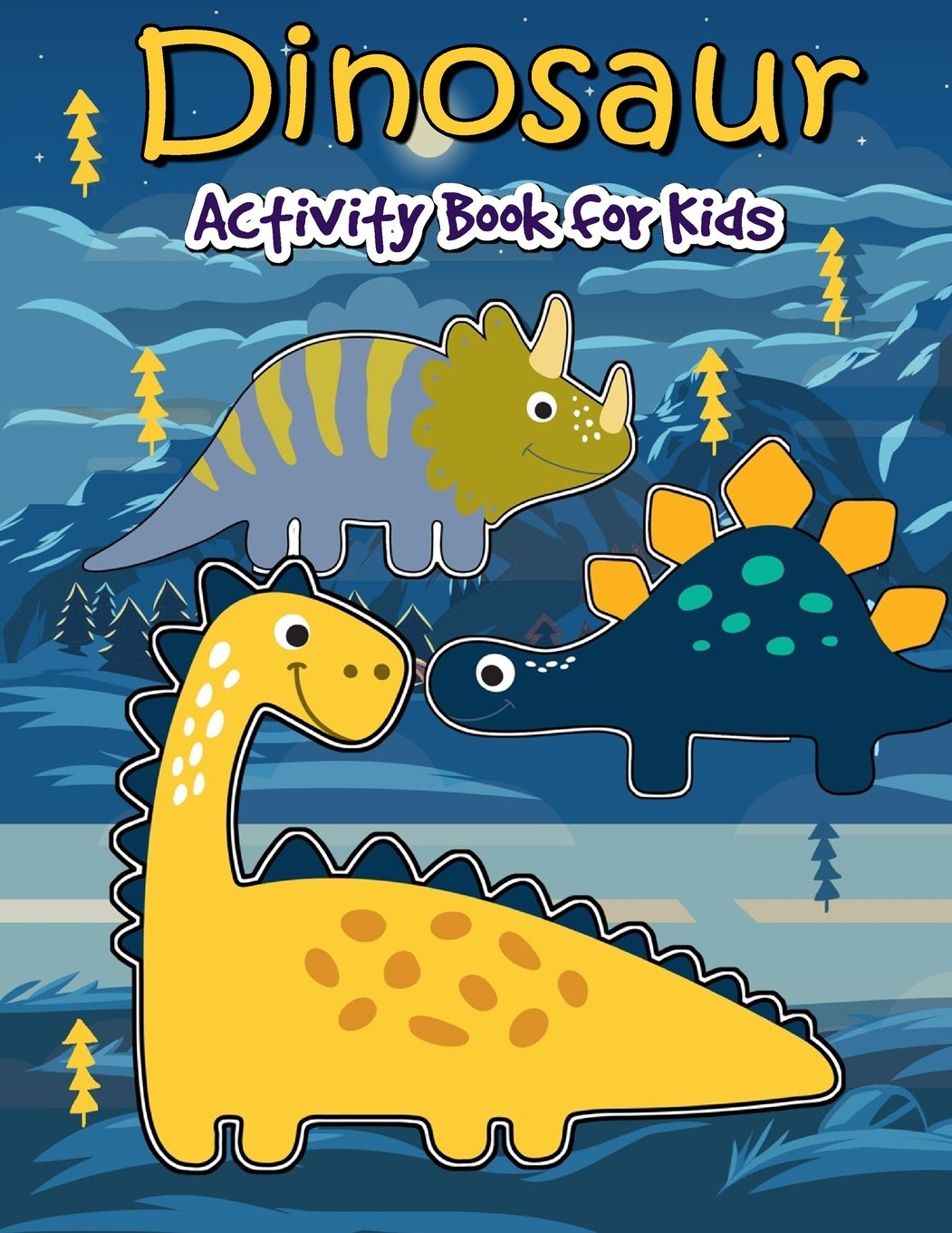 CREATESPACE Dinosaur Activity Book for Kids: Many Funny Activites for Kids Ages 3-8 in Dinosaur Theme, Dot to Dot, Color by Number, Coloring Pages, Maze, How to Draw Dino and Picture Matching