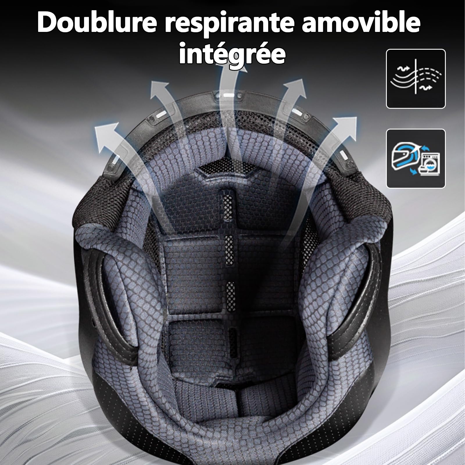 Casque à réaction avec Double visière, adapté aux Scooters, aux Jets et aux cyclomoteurs, certifié ECE 22.06, répond aux Normes de sécurité routière
