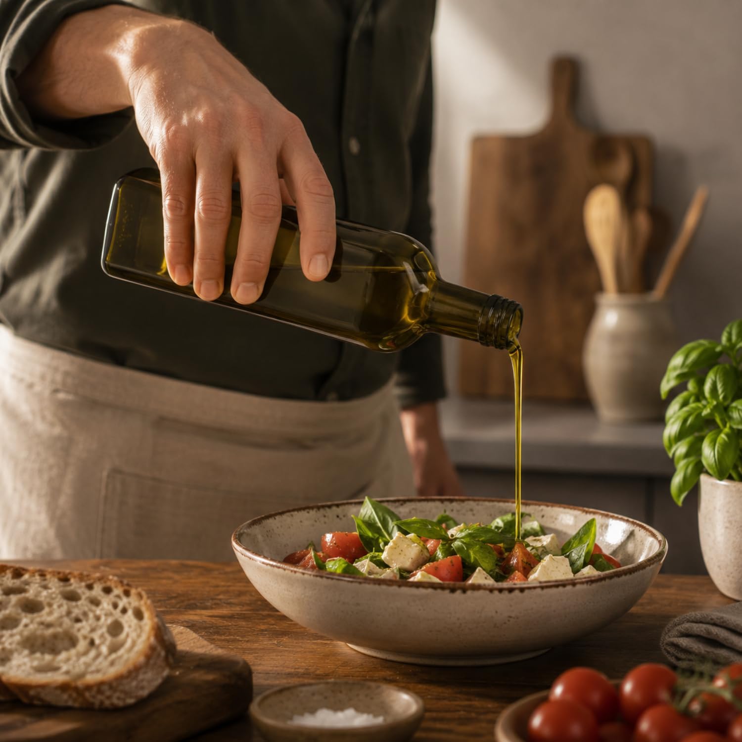 PALUPLUS 24 Bottiglie Vuote in Vetro per Olio da 750 ml, Marasca UVAG con Tappo a Vite Salvagoccia, Bottiglia per olio e liquore, Made in Italy -364C -11