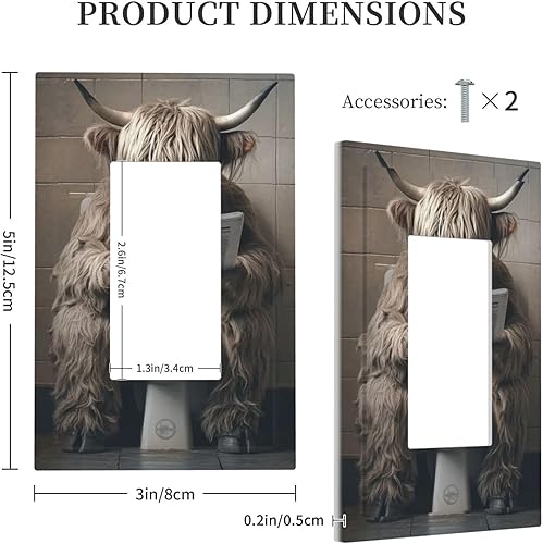 Vista 723 de Cubiertas decorativas de salida de estrella de mar playera, tablero de madera azul de concha de mar de 1 banda, decoración individual GFCI, placa