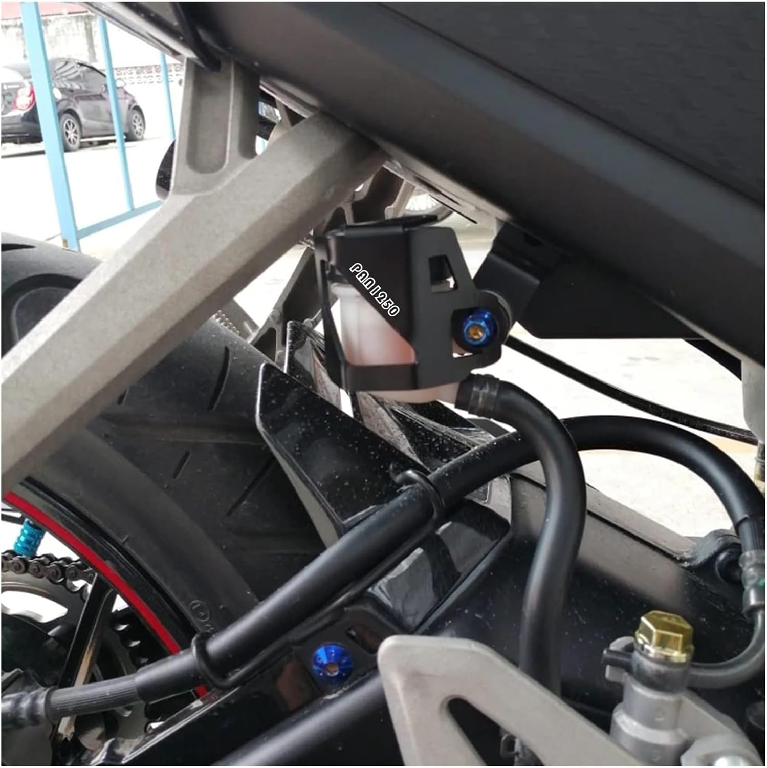 Motorcycle Brake Fluid Reservoir Cap for P&an Am&Erica for ADV 1250 PAN1250 PANAMERICA for Special Motorcycle Rear Front Brake Reservoir Fluid Tank Cap Cover