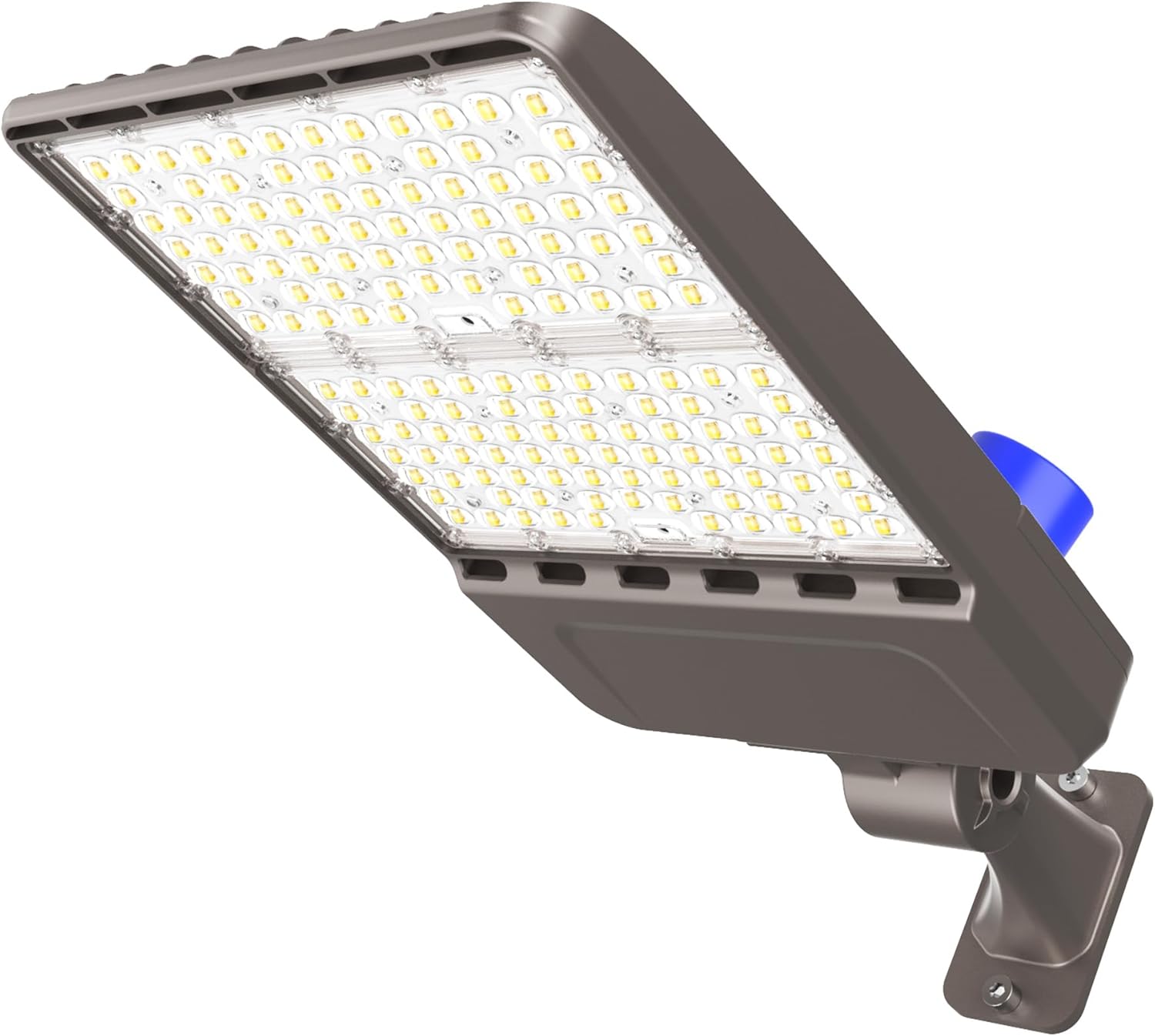 480V LED Parking Lot Light, 300W LED Shoebox Light AC 277-480V,UL & ETL, IP65 Waterproof Dusk to Dawn Parking Lot Light with Arm Mount, Outdoor Street Light for Parking Lot Sports Stadium