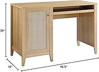 Vista 3 de Modway Escritorio Soma, roble, 47