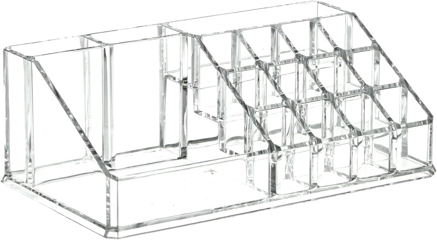 Feibrand Lipsticks Brush and Nail Varnish Cosmetics Flat Stand Organiser