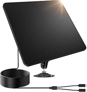 6W Solar Panel for Security Cameras – Solar Battery Charger with Micro USB & USB-C, IP67 Waterproof with 360° Adjustable Mount