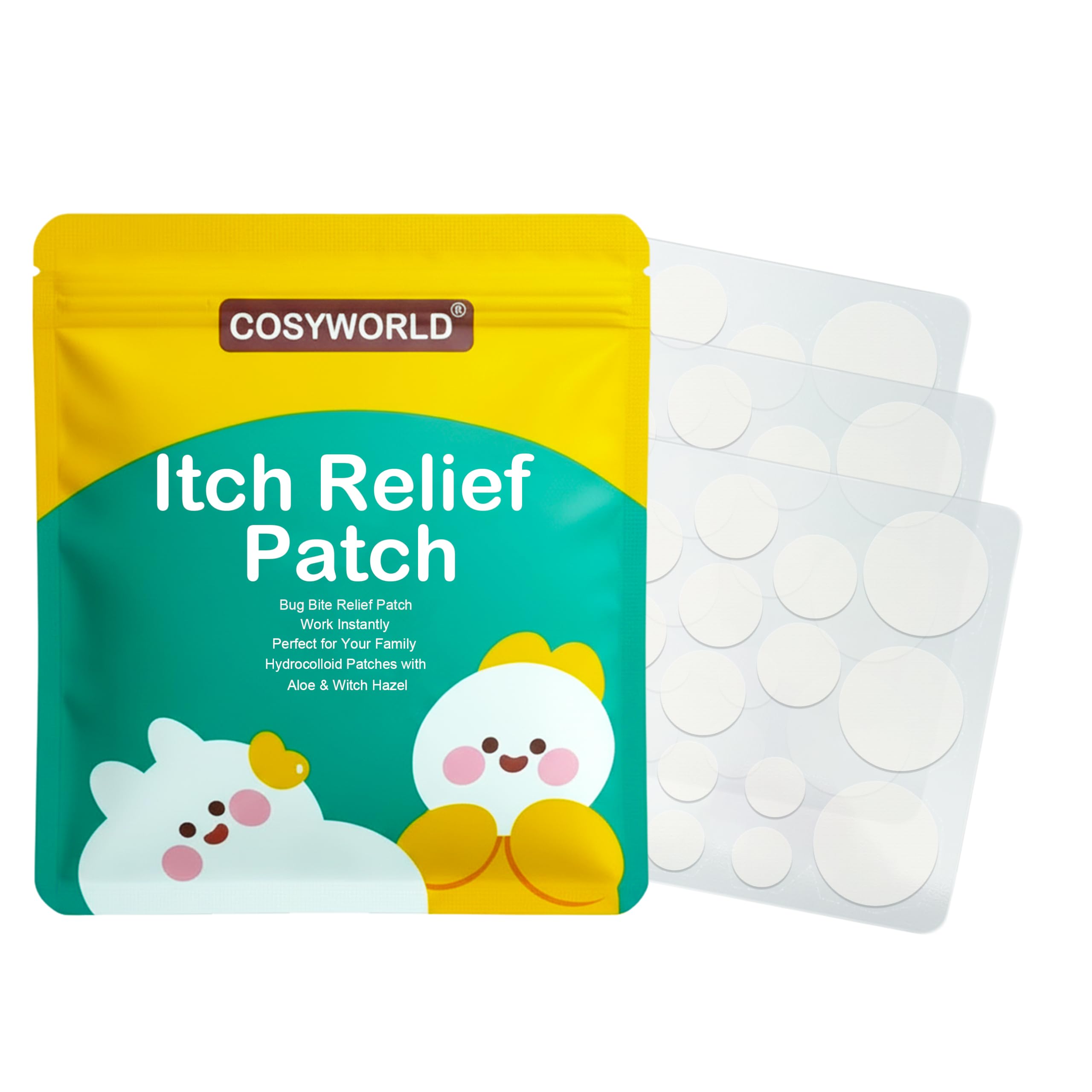 Photo 1 of COSYWORLD Bug Bite Relief Patches 96ct