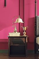 Vista 286 de Dimoon 236''x17.7'' White Thicken Peel and Stick Wallpaper Contact Paper Modern Self Adhesive Wall Paper Removable Renter Friendly Textured Solid