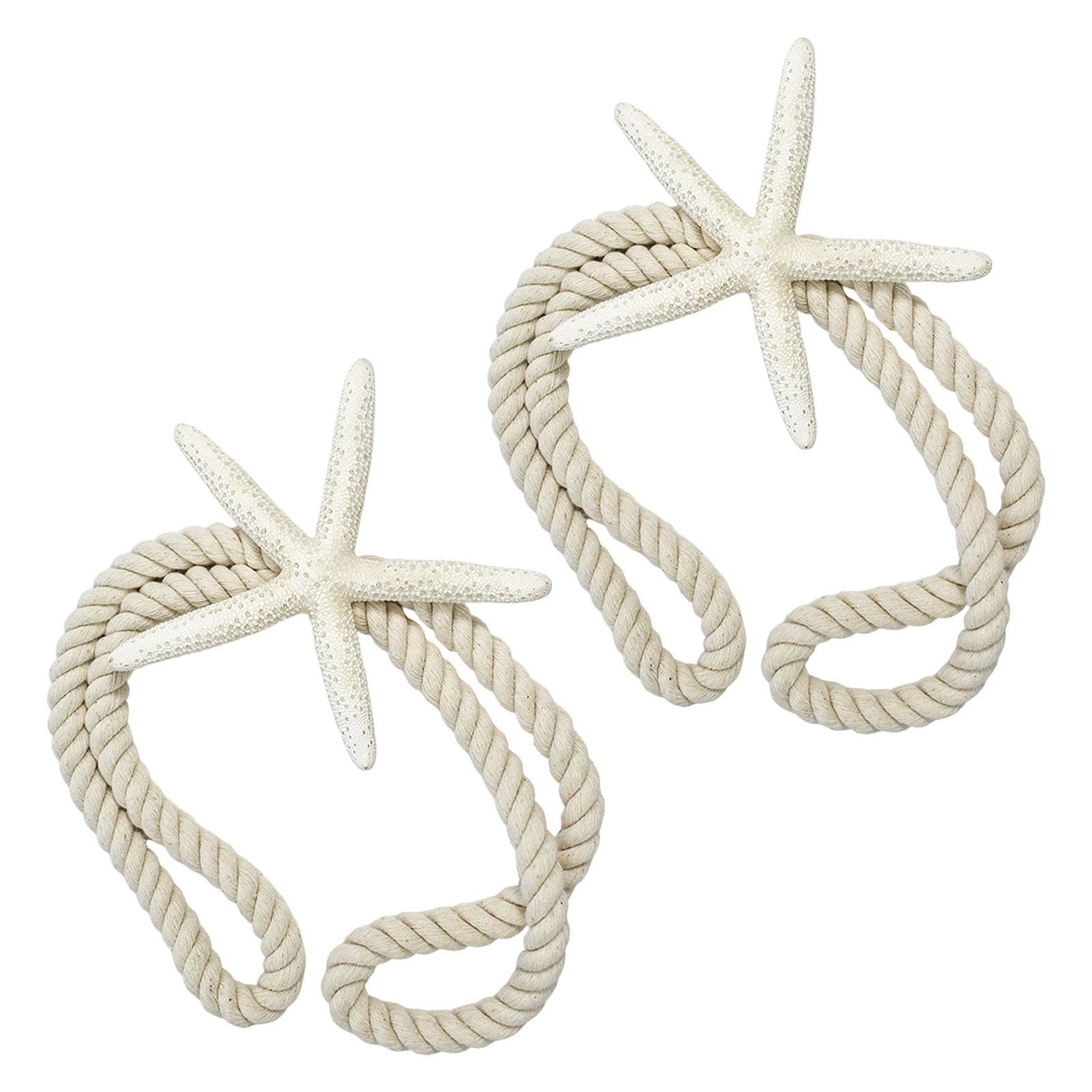 Xjdzineq Curtain Tiebacks Decorative Window Holdback Buckles Starfishs Curtains Tie Backs Holder Home Decorations Decorative Holdbacks
