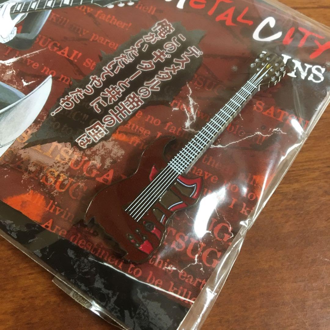 Amazon.co.jp: デトロイトメタルシティ DMC サウザー ギター ピンズ