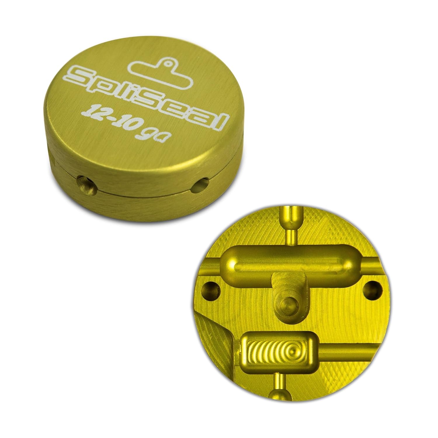 Dual Cavity 12-10 AWG Aluminum Hanger/Ring Connector Mould - Easy-to-Use, Corrosion & Weather Resistant for Electrical, Automotive, & Marine Applications