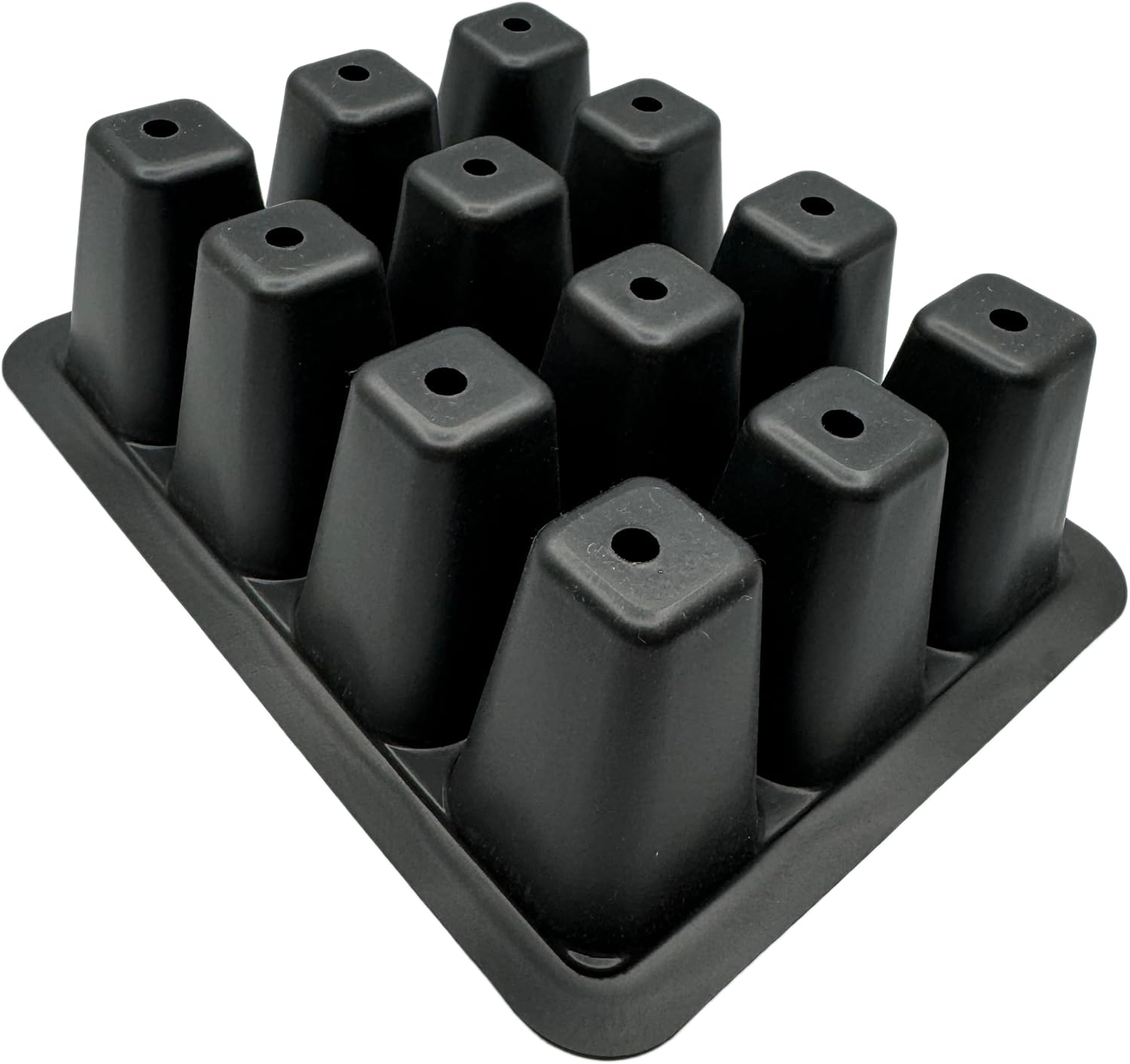 Plant Seed Starter Trays, 12 Cells per Tray, Plastic with Drainage Holes, Seedling Trays for Vegetables, Flowers, Succulents (36)