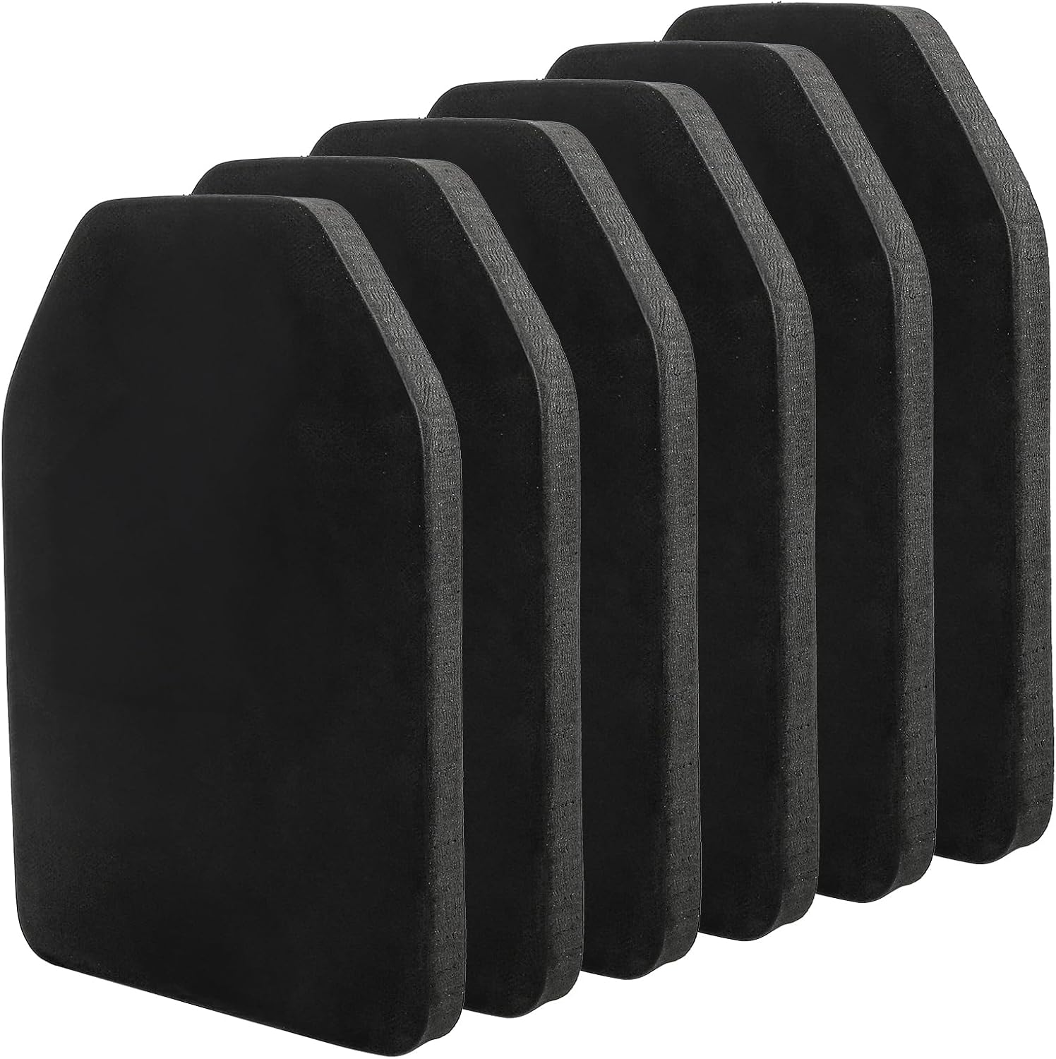 Covzoe 6 Pieces Vest Inner Plate, 12 x 9.4 x 0.8 Inch Lightweight EVA Vest Liner Foam Pad, Protective Pad Cushions Foam Shock Plates for Strength Training, Running, Plate Carrier
