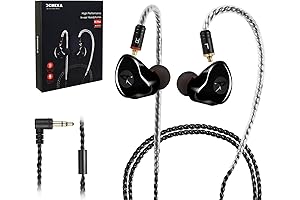 HiFi IEM Earphones with Dual Dynamic Drivers