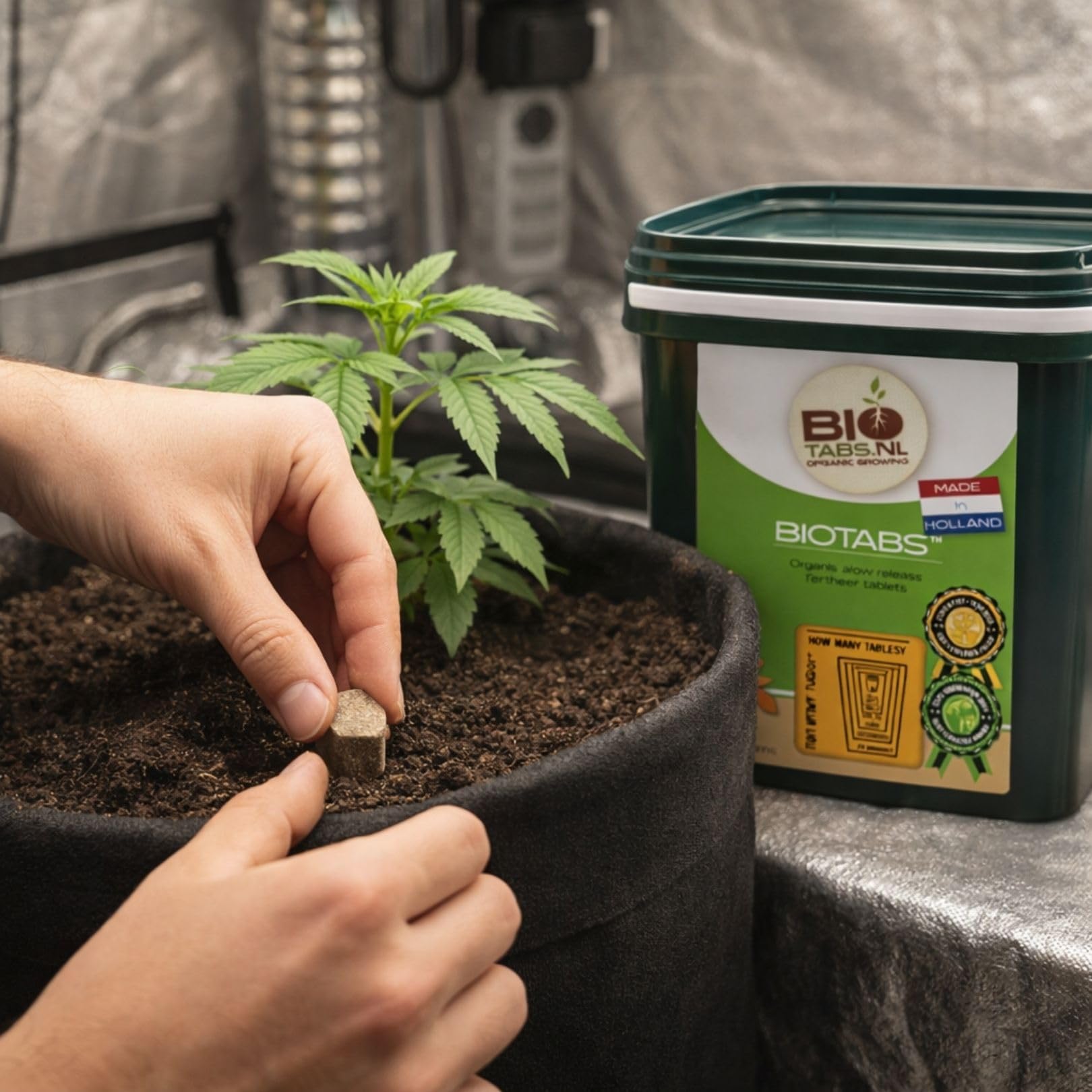 Weedness BioTabs 100 Stück - Naturdünger Grow Flüssig Bio Orchideen Bonsai Organische Dünger