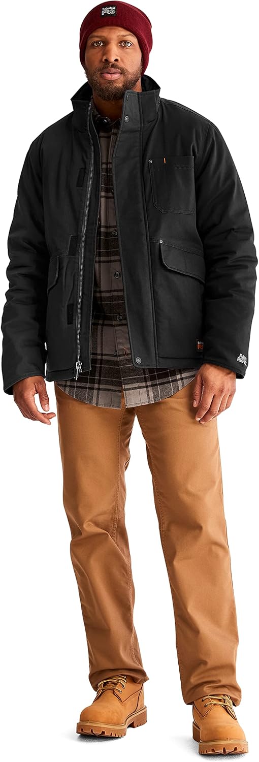 Timberland PRO Men's Ironhide Hooded Insulated Jacket - Image 5