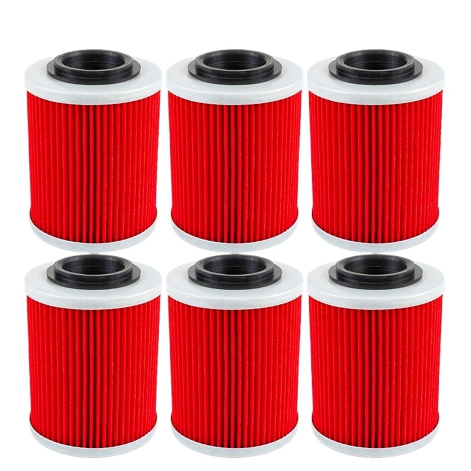 Motocyklowe Filtr Filtr oleju motocyklowego pasuje do BRP CAN-AM Renegade 800 850 1000 800R 1000R Outlander MAX 330 400 L 450 500 570 Motocyklowe filtry oleju(Red-4)