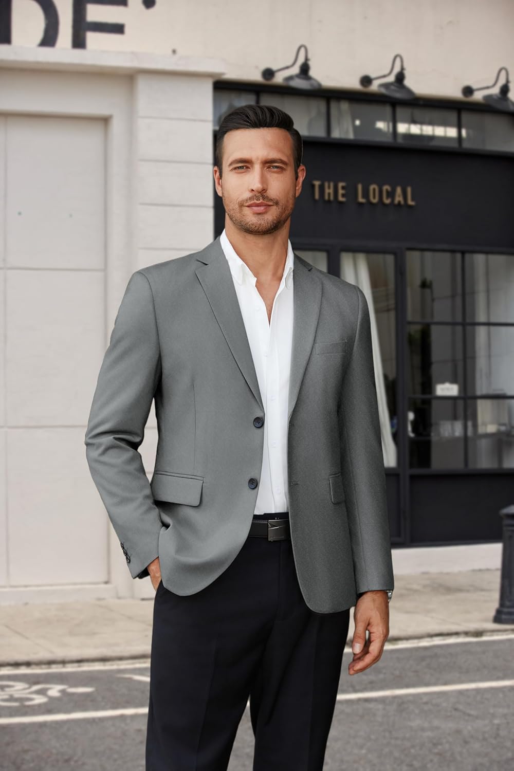 COOFANDY Men's Casual Blazer Lightweight Suit Jacket Slim Fit Sport Coats for Men - Image 2