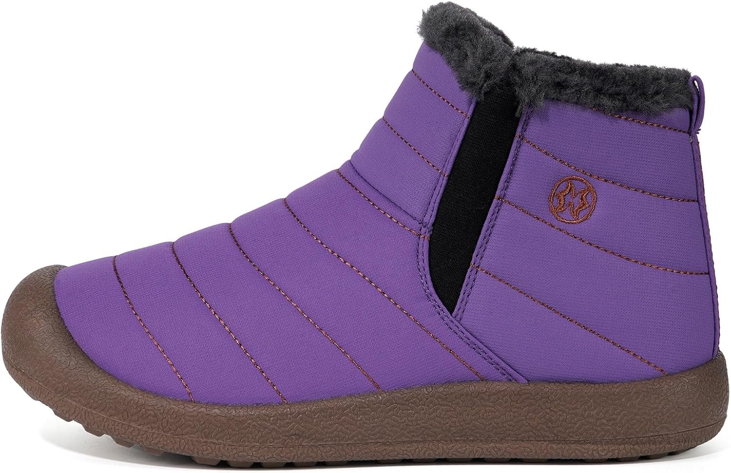 Womens Mens Snow Boots Winter Shoes Slip On Ankle Booties Anti-Slip Water Resistant Fully Fur Lined Outdoor Sneakers - Image 4