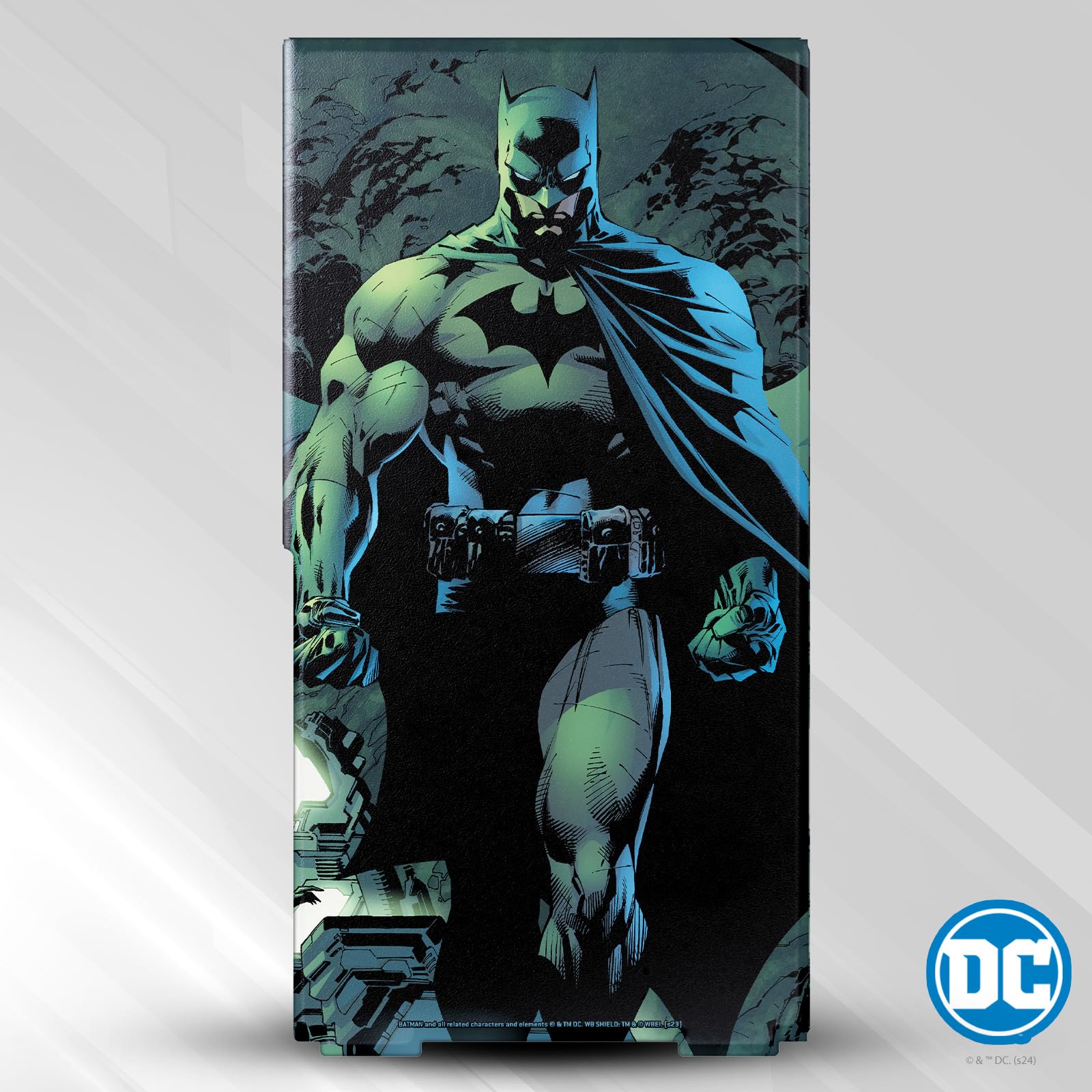 Head Case Designs Sous Licence Officielle Batman DC Comics Costume Hush Logos Et Bandes Dessinées Enveloppement De Console De Jeu Et Skins Pour Manette De Jeu Ensemble compatible avec Xbox Series X