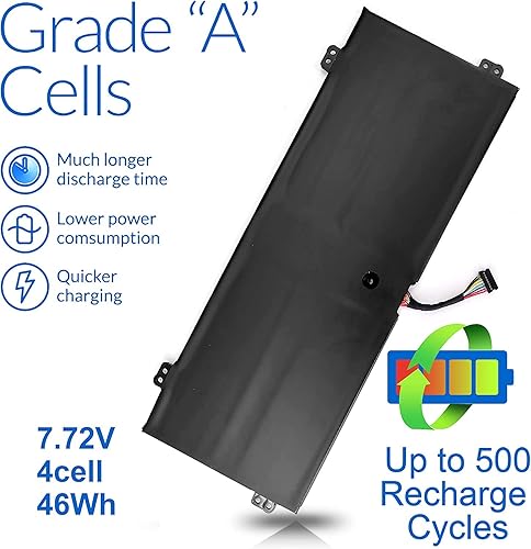 Miniatura 3 de L16L4PB1 L16C4PB1 - Batería para laptop compatible con Lenovo Yoga 720 13 720-13IKB 720-131KB 720-13lKB 80X6, Yoga 730-13IKB 730-131KB 81C3, Yoga