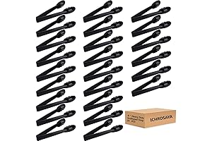24 Pieces Plastic Serving Tongs for Kitchen: Your Easy Cleanup Solution