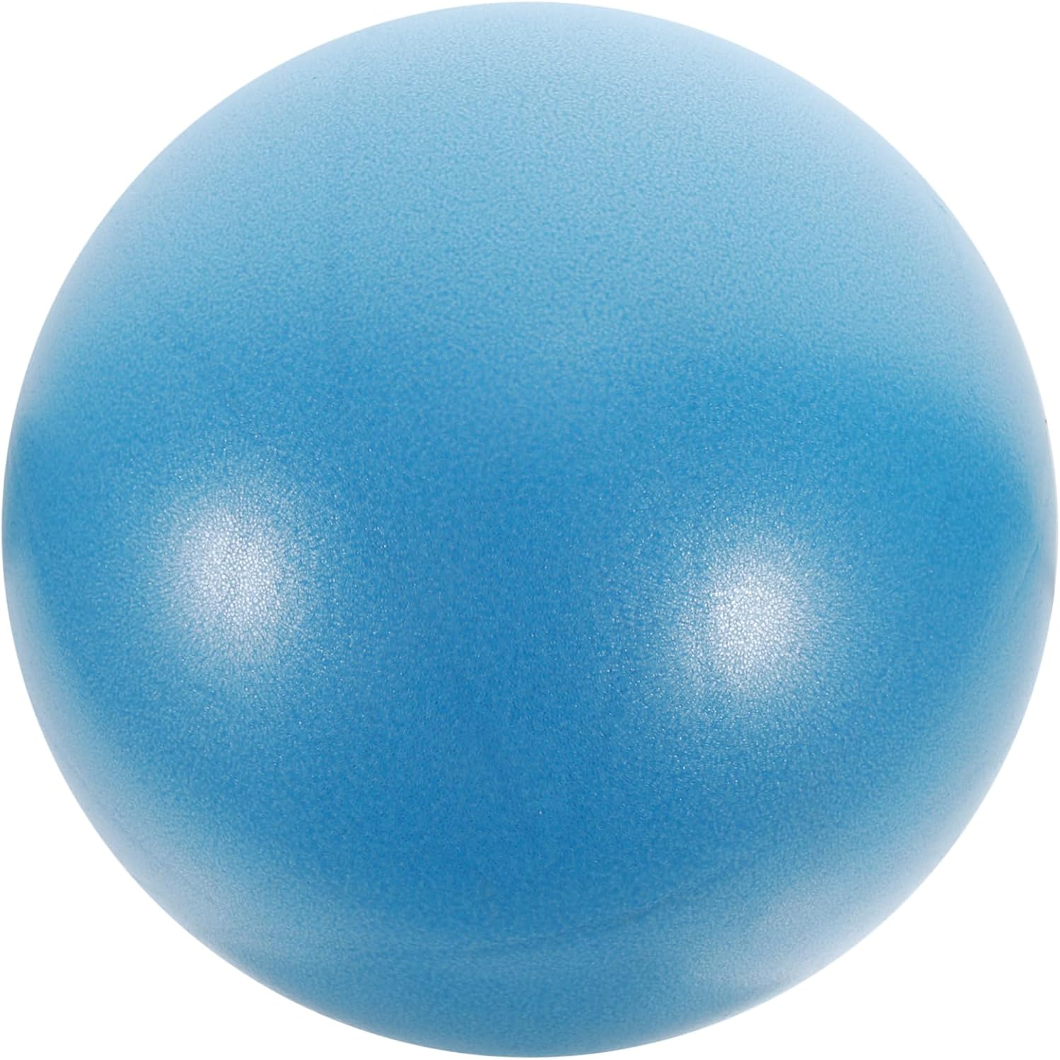 VOSAREA Small Core Exercise Ball with Pump Non Slip PVC Workout Accessory for Yoga Physical Therapy Home Fitness and Balance Training Portable Blue Mini Stability Ball