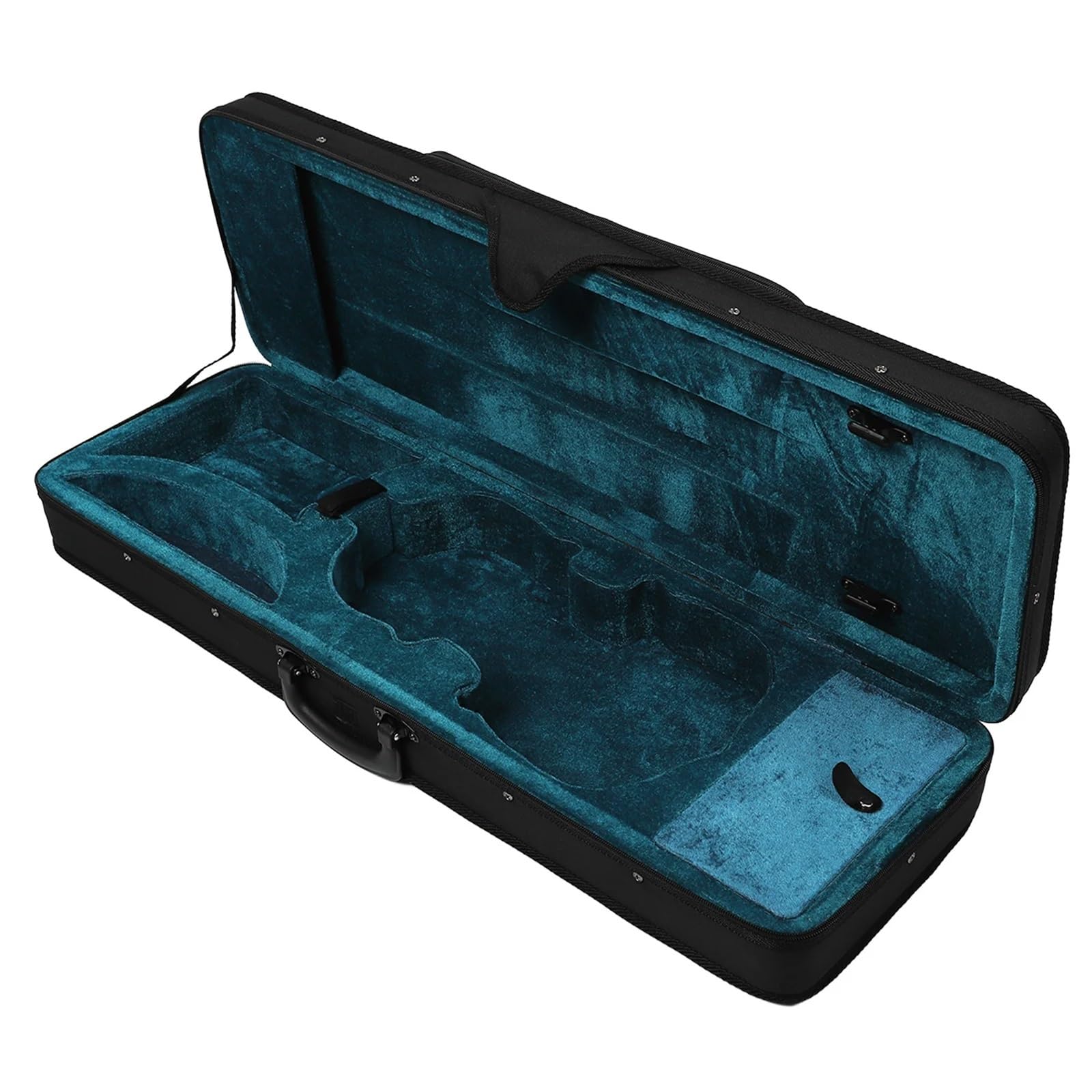 Funda para violín Estuche rígido for violín 4/4, rectangular, de tela Oxford y espuma, ligero, for violinista