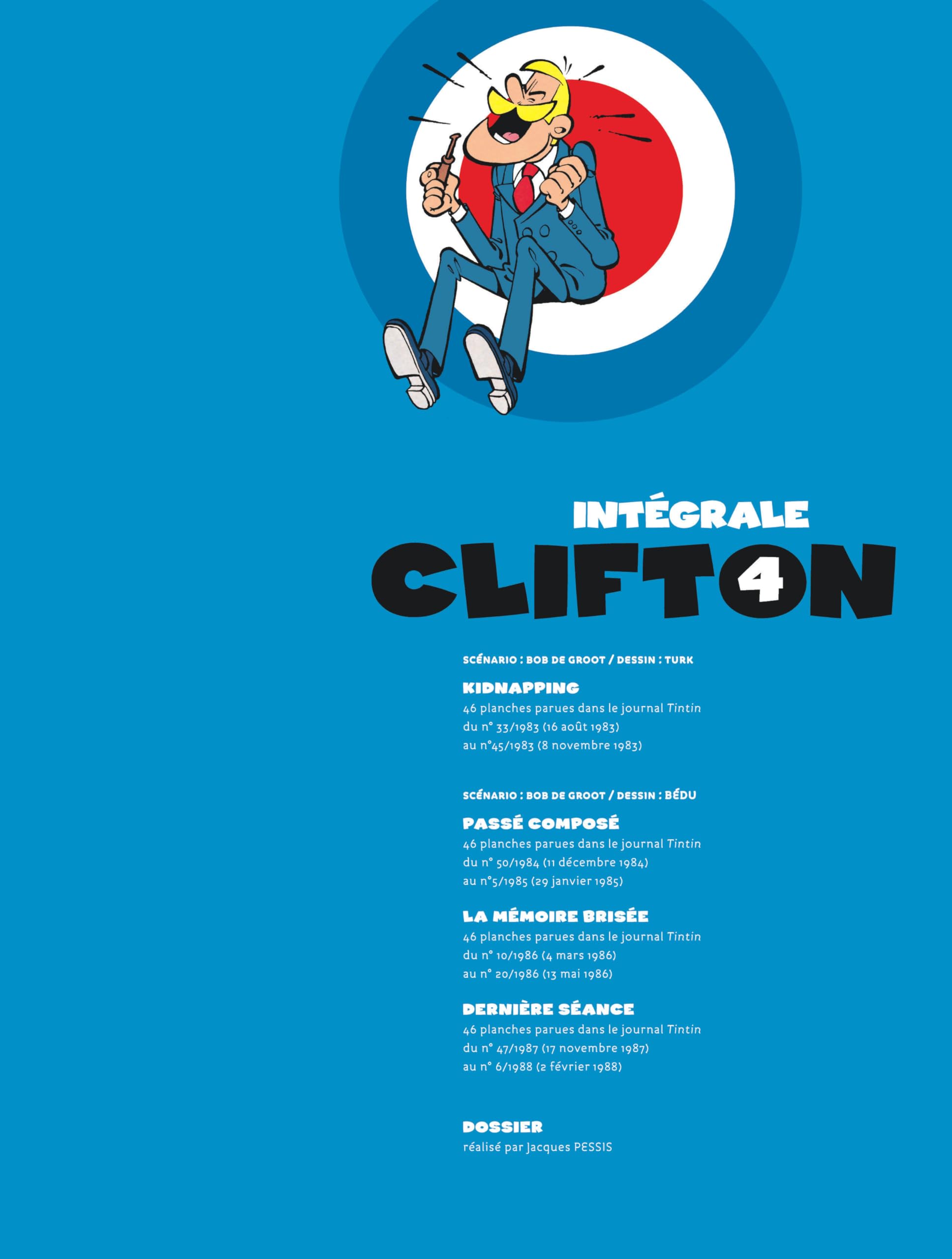 Intégrale Clifton - Tome 4
